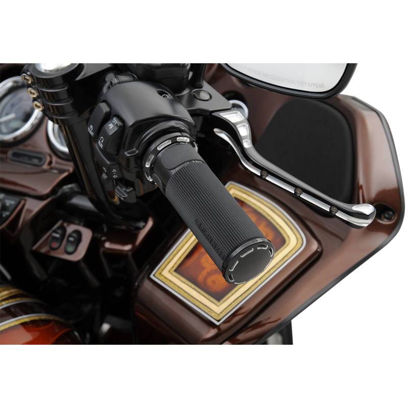 ARLEN NESS GRIPS SLOT TRACK H-D FBW LONG BLK 07-303