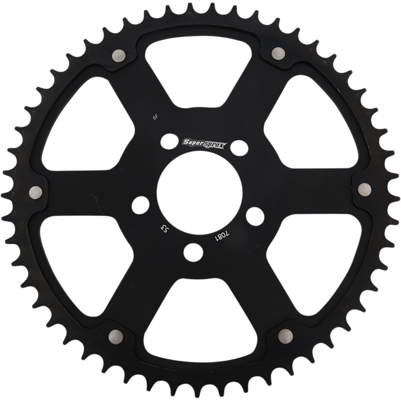 SUPERSPROX SPKT REAR STLTH BK 53T RST-7081-53-BLK