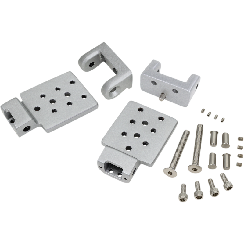 SHOW CHROME PASSENGER BOARD RISER SET 52-961E