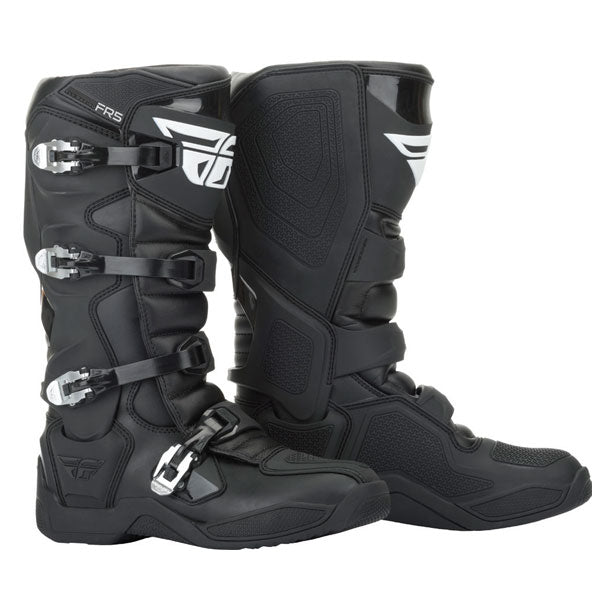 FLY RACING FR5 MOTORCROSS BOOTS BLACK 12 364-70012