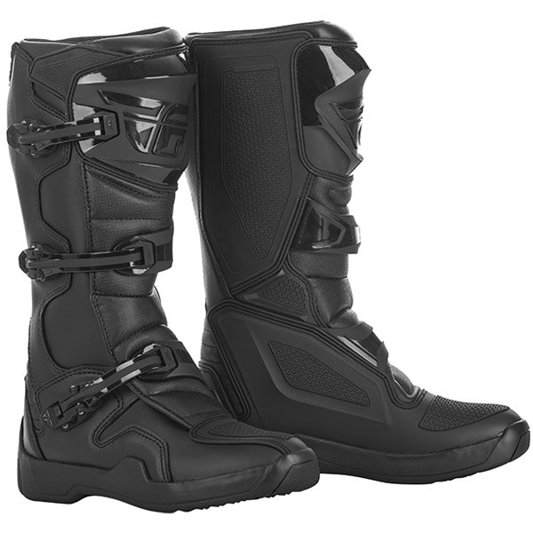 FLY RACING MEN'S MOTORCROSS MAVERIK LT BOOTS BLACK 10 364-66010