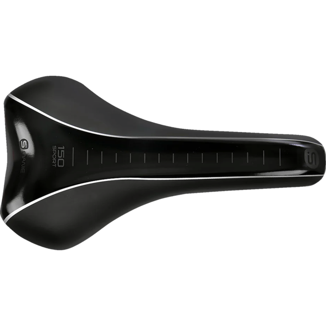 SMANIE SEATS SPORT 150 SADDLE BLACK STEEL RAIL A0016600004