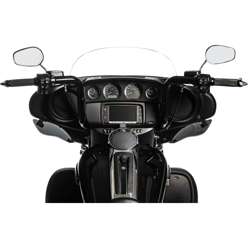 FAT BAGGERS INC HANDLEBAR - ROUNDED TOP - 14" - BLACK 803014-B