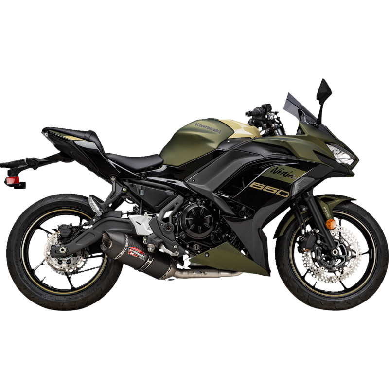 YOSHIMURA 17-24 NINJA 650 AT2 FS SS/CF/CF WF 14651AM221