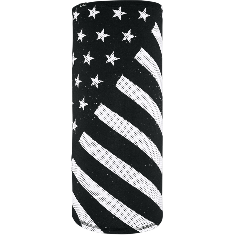 ZAN HEADGEAR MOTLEY TUBE SPORTFLEX SERIES BLACK & WHITE FLAG TL091
