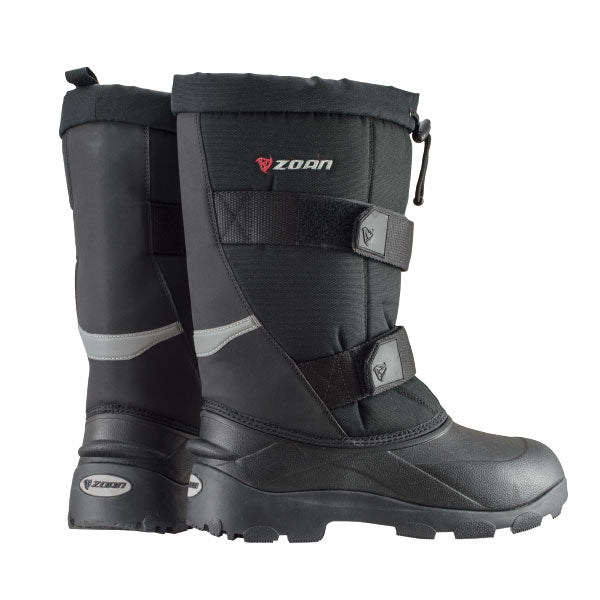 ZOAN MEN'S COLD WEATHER BOOTS 10-11 BLACK 400-1102