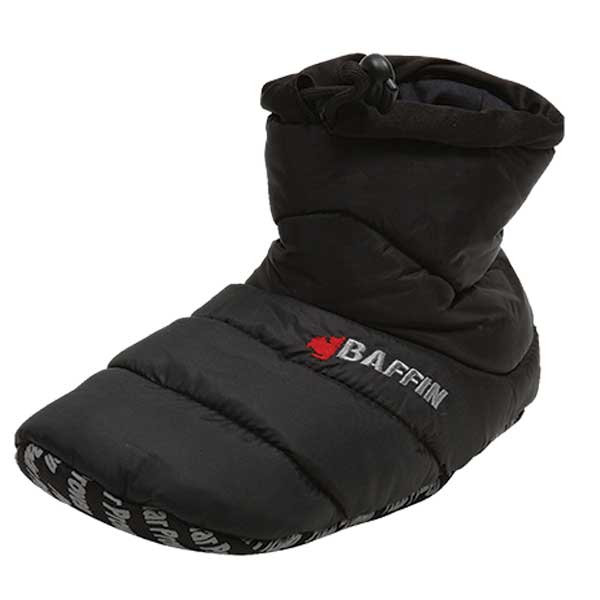 BAFFIN YOUTH CUSH BOOTY HYBRID SLIPPER YOUTH MEDIUM BLACK 6130-0000-001-YM