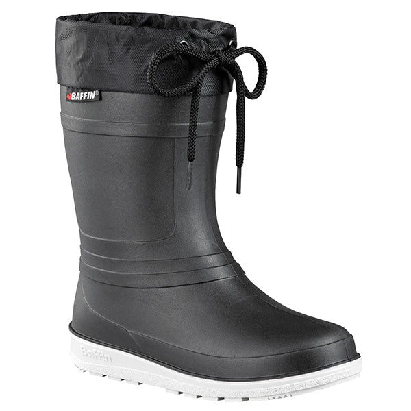 BAFFIN YOUTH'S ICE CASTLE BOOTS YOUTH 3 BLACK WRUB-Y001-BBI-3