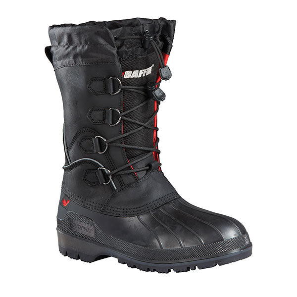 BAFFIN MEN'S MOUNTAIN BOOTS 12 BLACK GLAC-M001-BLK-SZ12