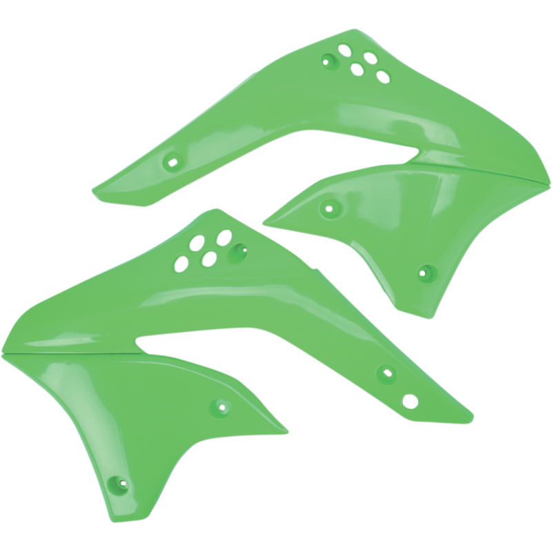 UFO KX450F 2008 RAD COVERS KX GREEN KA03788-026