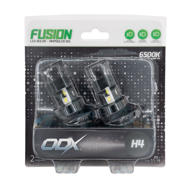 ODX BULB LED FUSION SERIES H4 QTY2 ODX LEDFUSION-H4