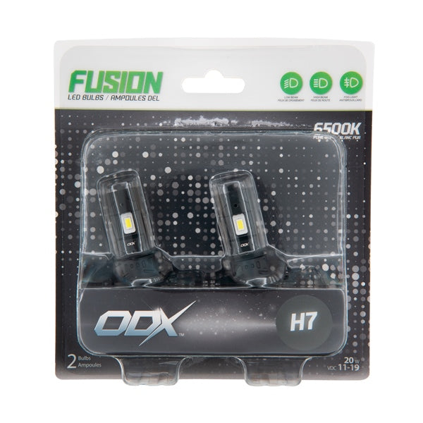 ODX BULB LED FUSION SERIES H7 QTY2 ODX LEDFUSION-H7