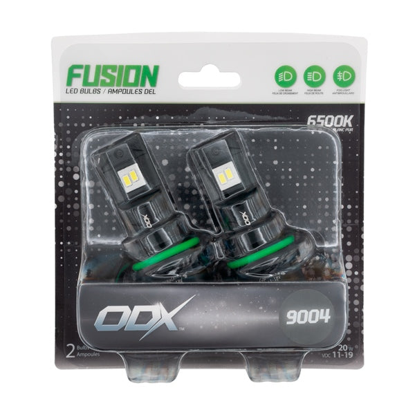 ODX BULB LED FUSION SERIES 9004 QTY2 ODX LEDFUSION-9004