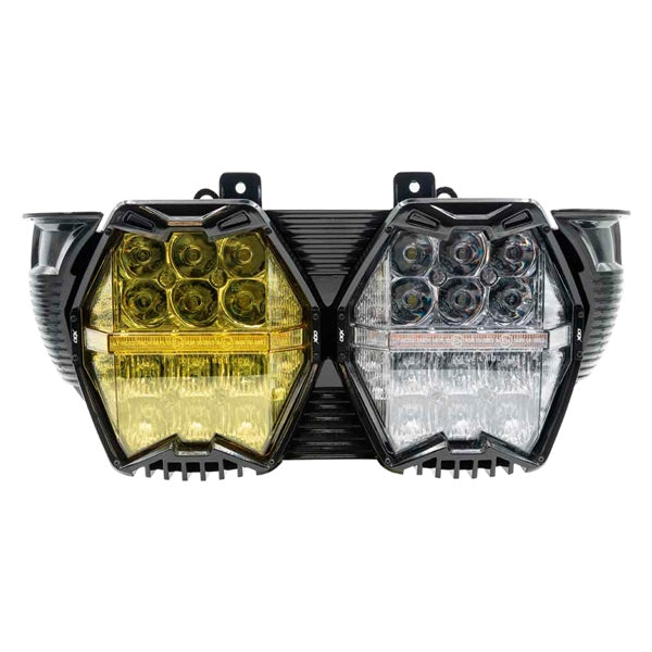 ODX HEADLIGHT ROAD GLIDE LED FT YE/WH ODX LEDHPY-LY-HL-RG002