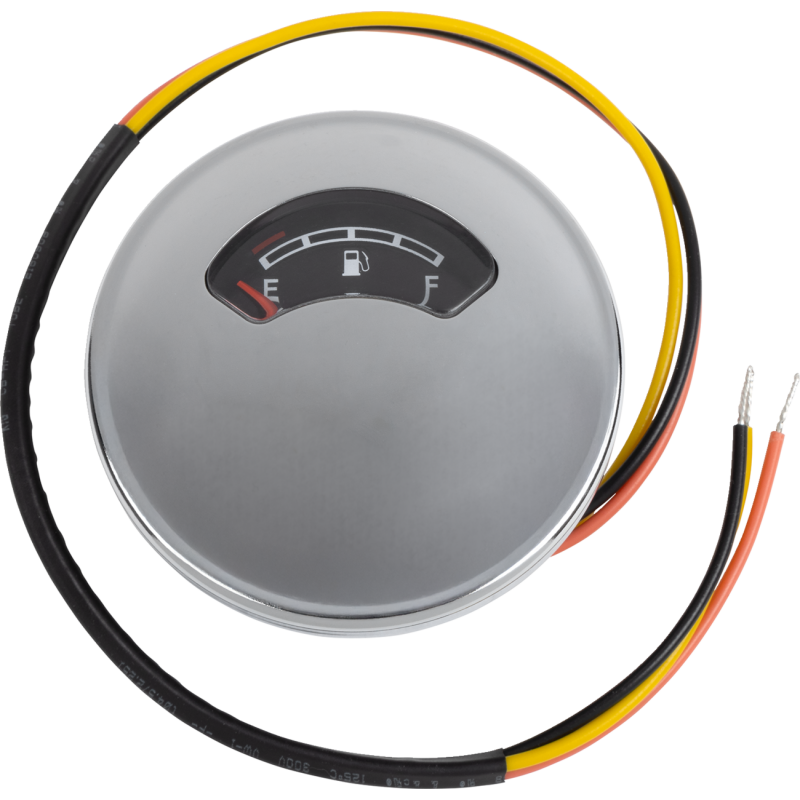 DRAG SPECIALTIES GAGE OEM FUEL CHR 01-7 78368