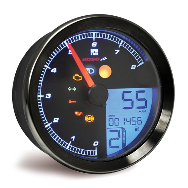 KOSO GAUGE TNT-B METER BK BEZEL YAM KOSO BA051310