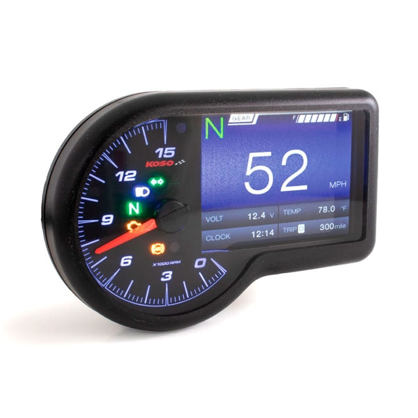 KOSO METER MULTI-FUNCTION RX-3 TFT BK BA071000