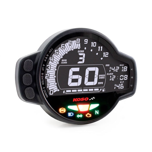 KOSO METER MULTI-FUNCTION MS-01 BK BA078100