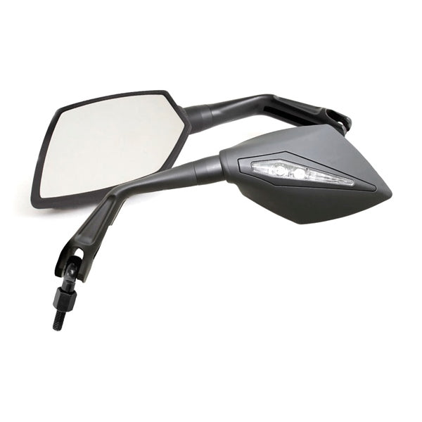 KOSO MIRROR APEX MATT BK SHELL / CLR LENS SB000010