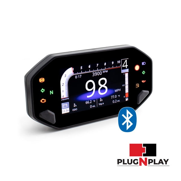 KOSO MULTIFUNCTION TFT METER RX-4H SUZ BK BA081040