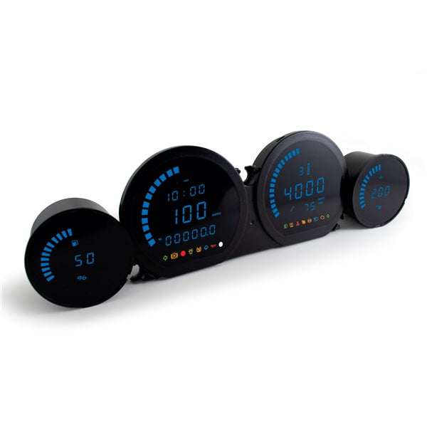 KOSO GAUGE LED HD-03L KIT BL HARLEY KOSO BA064911