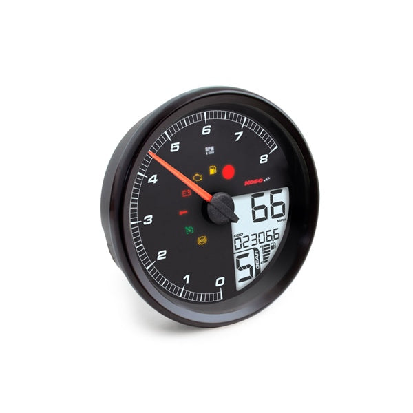 KOSO GAUGE MULTIFUNCTION HD-05 BK HARLEY KOSO BA072010