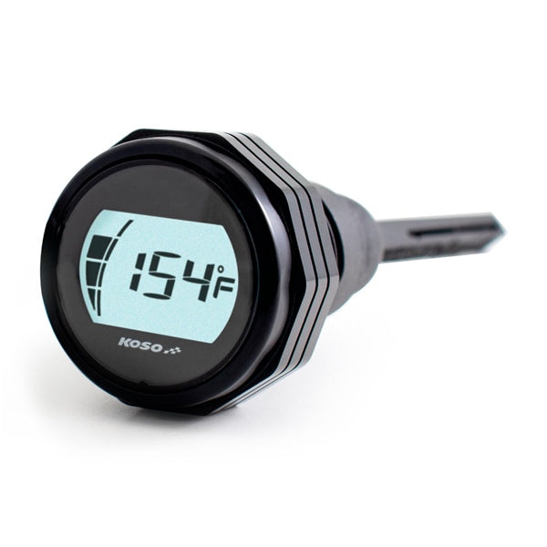 KOSO OIL DIPSTICK HD BK HARLEY KOSO BA053001