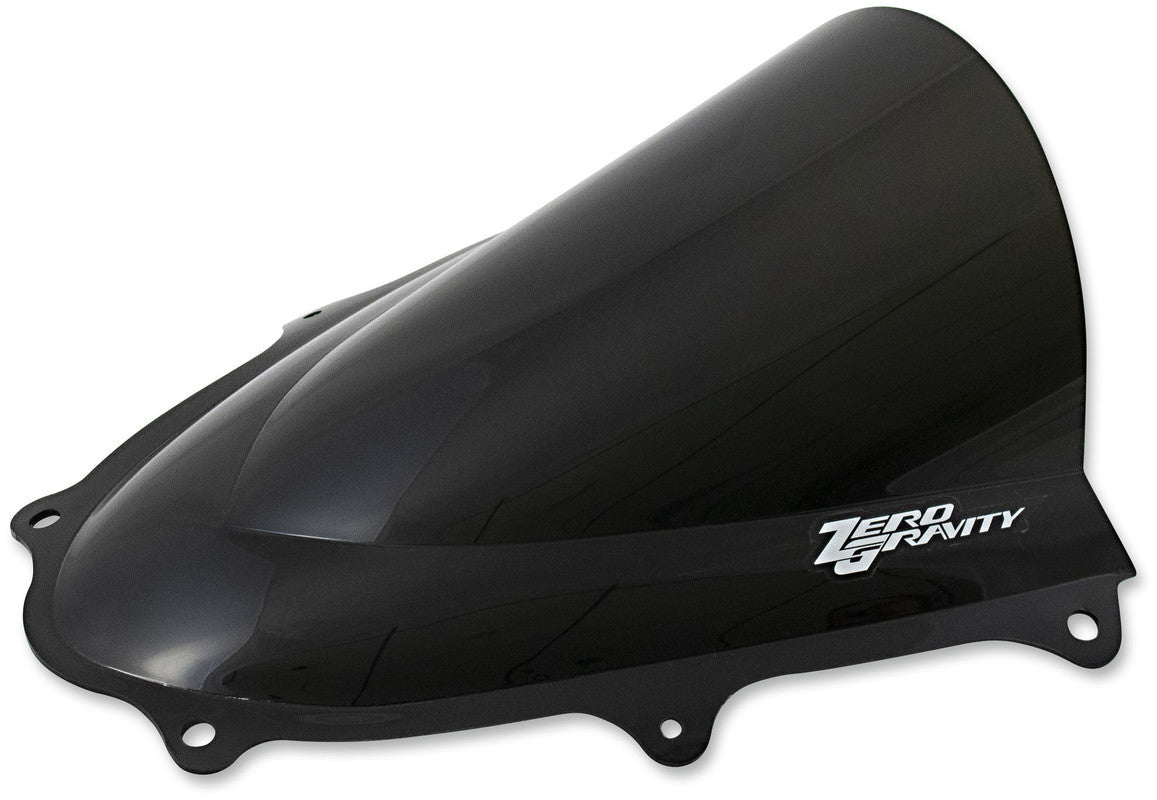 ZERO GRAVITY DOUBLE BUBBLE WINDSCREEN - DARK SMOKE - GSXR1000 17-23 16-115-19