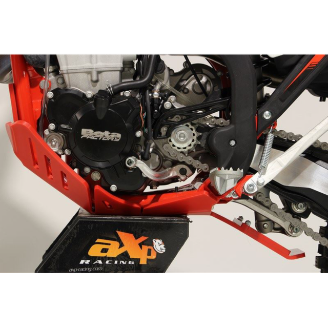 AXP RACING XTR SKIDPLATE 8MM BET 350-RR-450RR RED AX1558