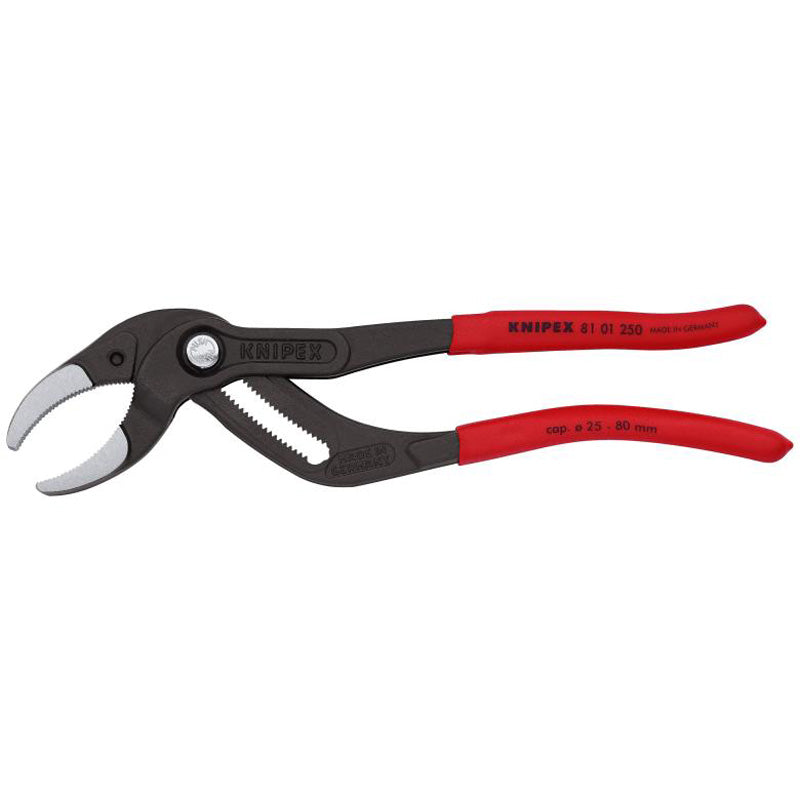 KNIPEX PIPE GRIPPING PLIERS W/ SERRATED JAWS 81 01 250