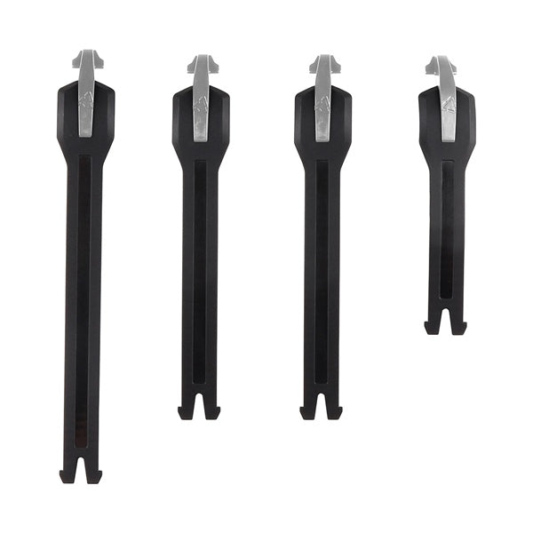 LEATT STRAP KIT GPX 5.5 FLEXLOCK BK QTY4 LEATT 3020002170