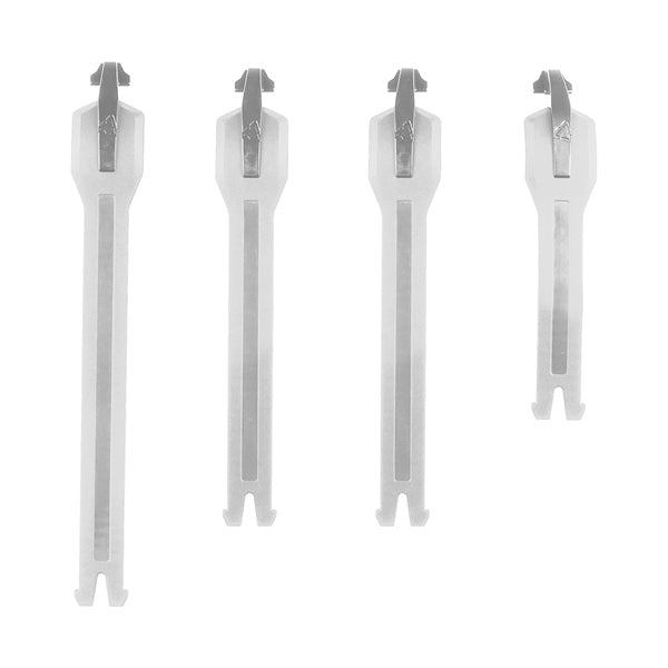 LEATT STRAP KIT GPX 5.5 FLEXLOCK WH QTY4 LEATT 3020002173