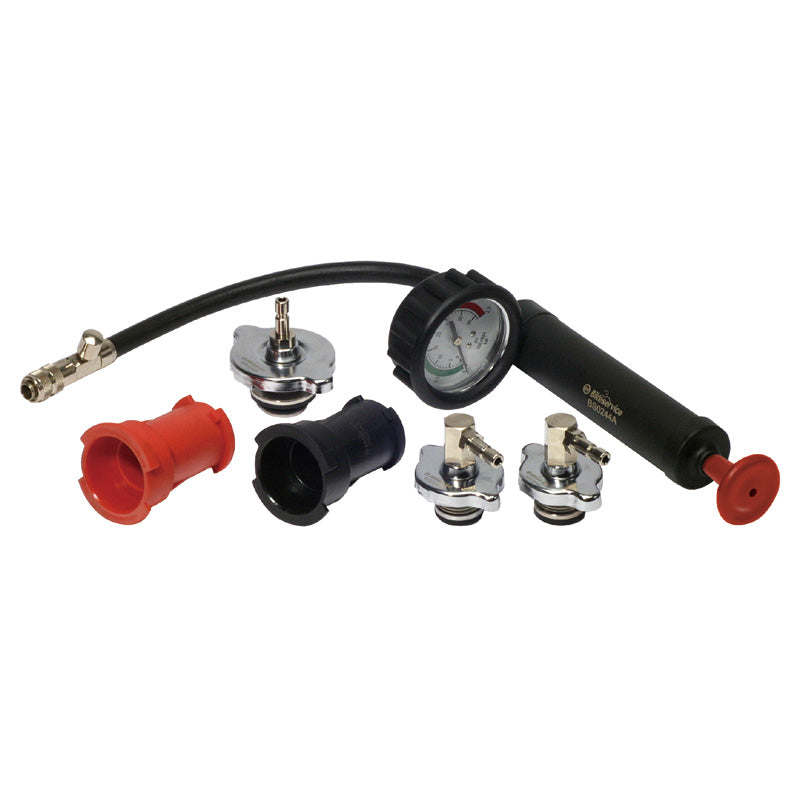 BIKE SERVICE COOLING SYSTEM  RADIATOR PRESSURE TEST BS0244