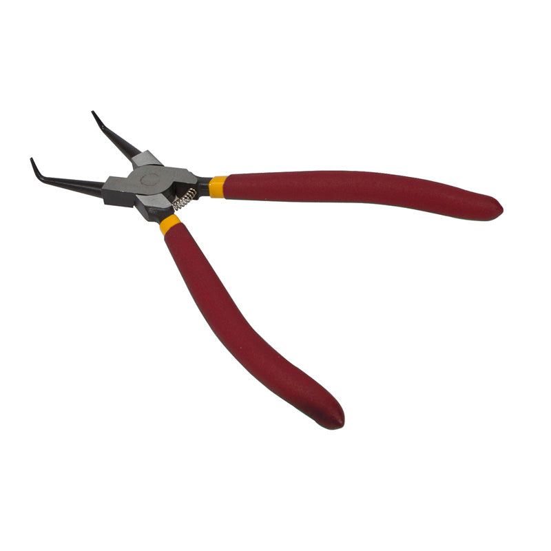 BIKE SERVICE 7' RETAINING  SNAP RING PLIER INTERNAL 90 ANGLE BS2866