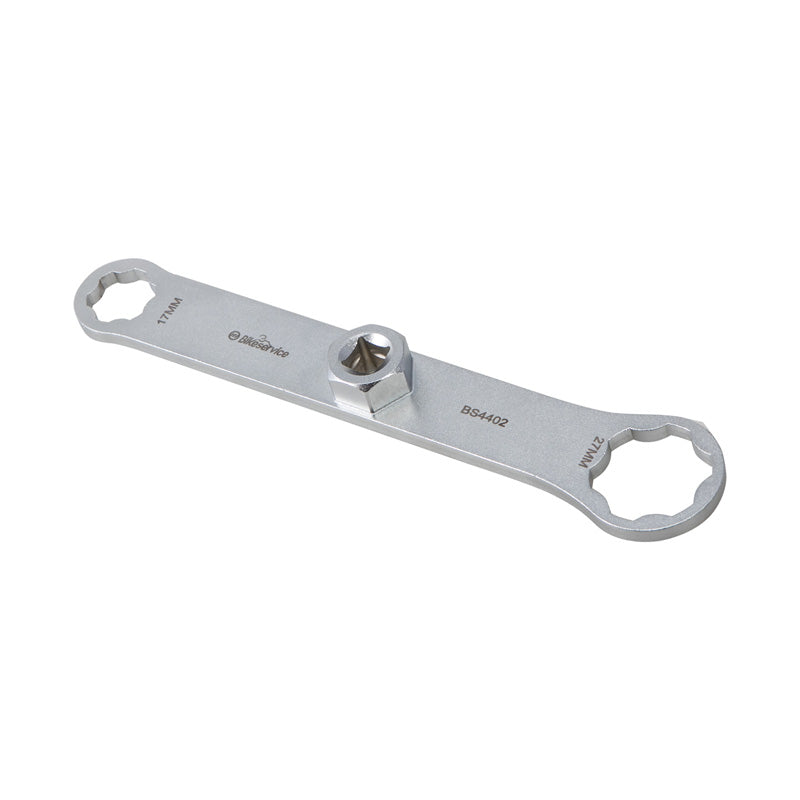 BIKE SERVICE STEERING STEM AND FORK CAP WRENCH - 17MM/27MM BS4402