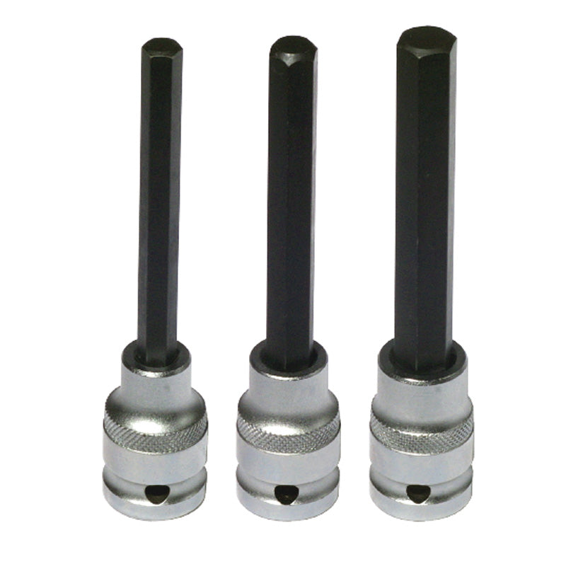BIKE SERVICE FRONT FORK ADJUST BIT SOCKETS 3PCS HEX BS9730