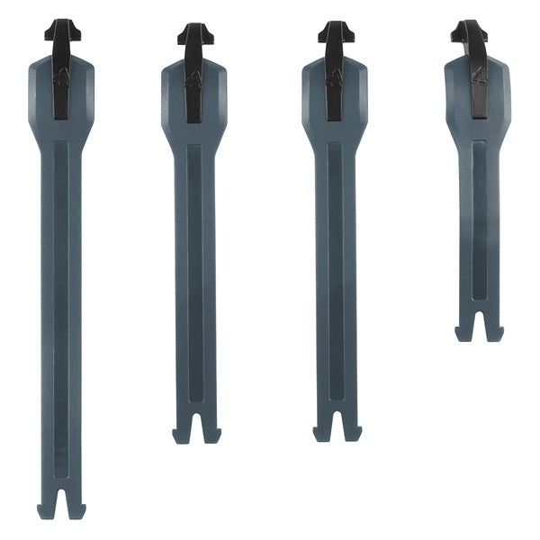 LEATT STRAP KIT 4.5/5.5 FLEXLOCK QTY4 GRAPHENE 3021200365