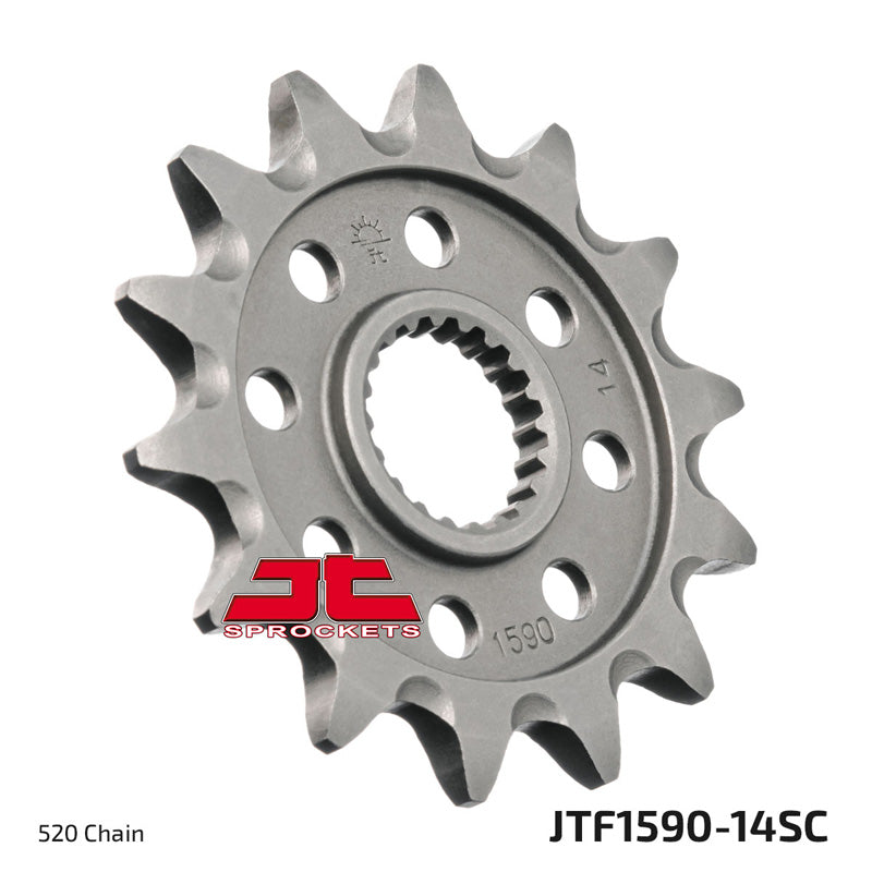 JT SPROCKETS FRT SPR.14T/SC YZ125 95-13 YZ/WR250F/R 01-13 OPT JTF1590_14SC