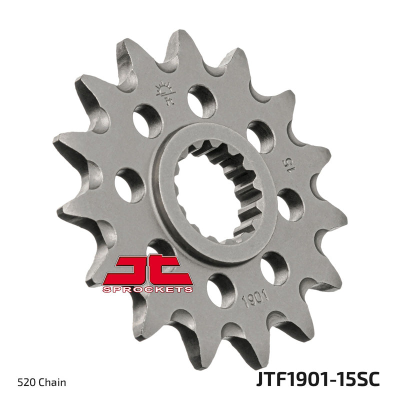 JT SPROCKETS SPR.15T/SC ATV 525 XC 08-12/450EXC 03-11 OE JTF1901_15SC