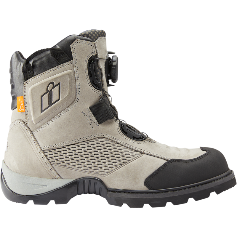 ICON STORMHAWK BOOT GRY 8 3403-1174