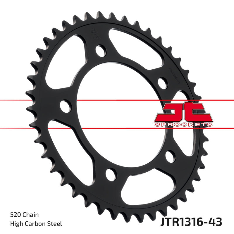 JT SPROCKETS SPR.43T HON NC700/750 12-19/CTX700N 14-18 OE 41201-MGS-D30