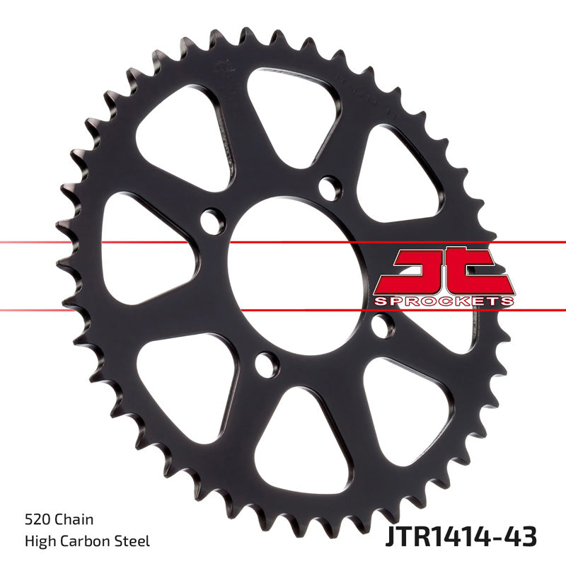 JT SPROCKETS SPR.43T KSF250 MOJAVE 88-04/KEF300 LAKOTA 95-03 OE JTR1414_43
