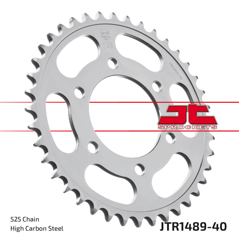 JT SPROCKETS SPR.40T ZX6R 98-02 Z1000 07-09 ZX10R 06-07 OE JTR1489_40