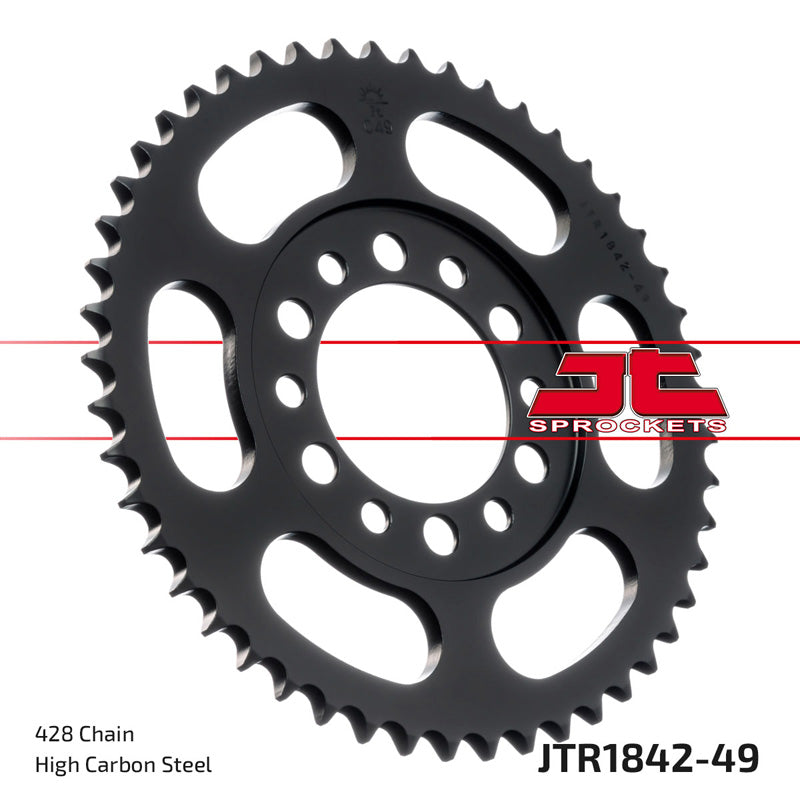 JT SPROCKETS SPR.49T YZ80 81-82 / TW200C 87-94 JTR1842_49