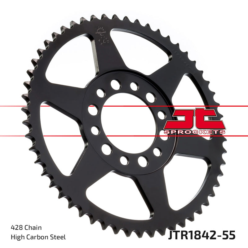 JT SPROCKETS SPR.55T YZ80 81-82 / TW200C 87-94 JTR1842_55