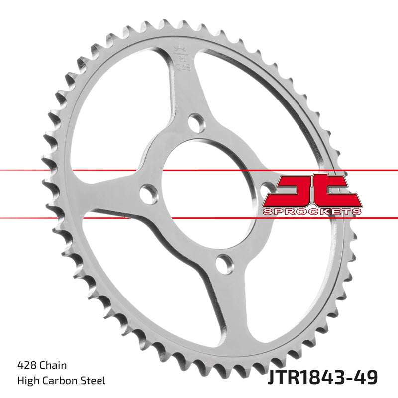 JT SPROCKETS SPR.49T TT-R125  02-09 JTR1843_49