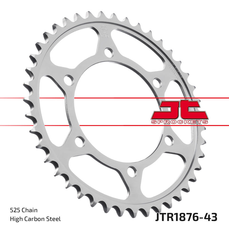 JT SPROCKETS SPR.43T GSX-R600/750 11-19/GSX-S750 17-19 OE JTR1876_43