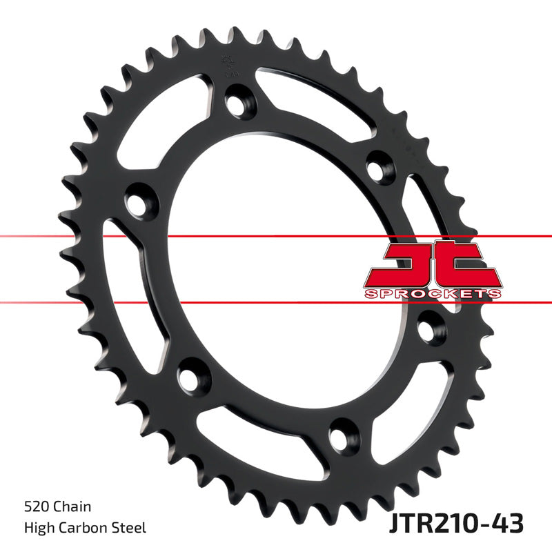 JT SPROCKETS SPR.43T CR125R 04-07/CRF150F 07-09/CRF250X 07-09 JTR210_43