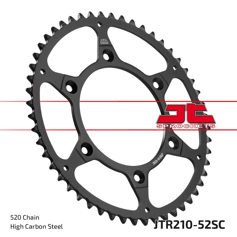 JT SPROCKETS SPR.52T SC CR125R 00-07 OE JTR210_52SC