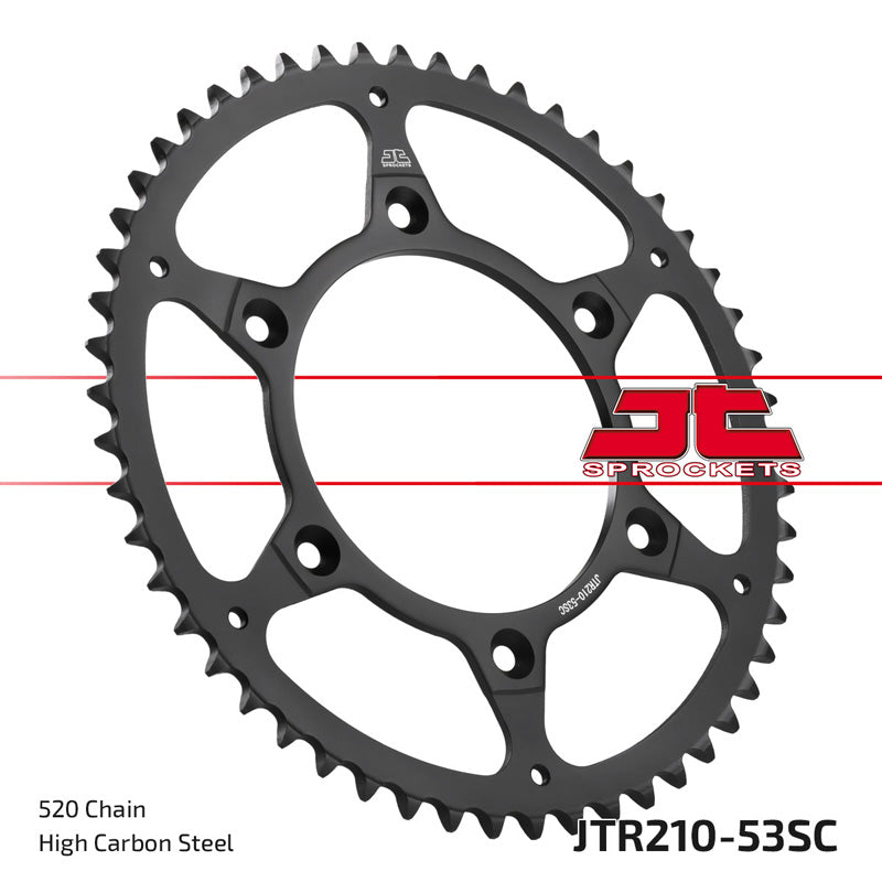 JT SPROCKETS SPR.53T SC CR250R 90-91/CRF250X 04-17 OE JTR210_53SC